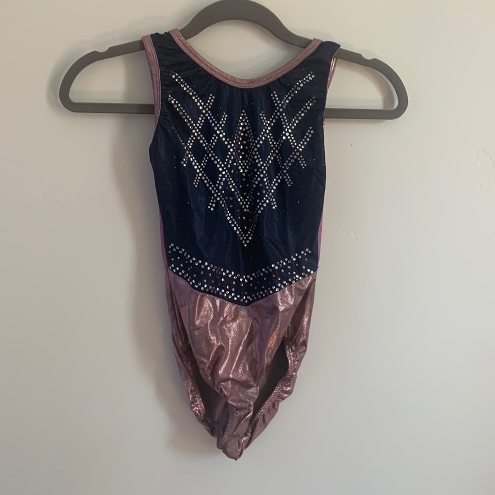 Snowflake Designs: Pink Rhinestone Leotard